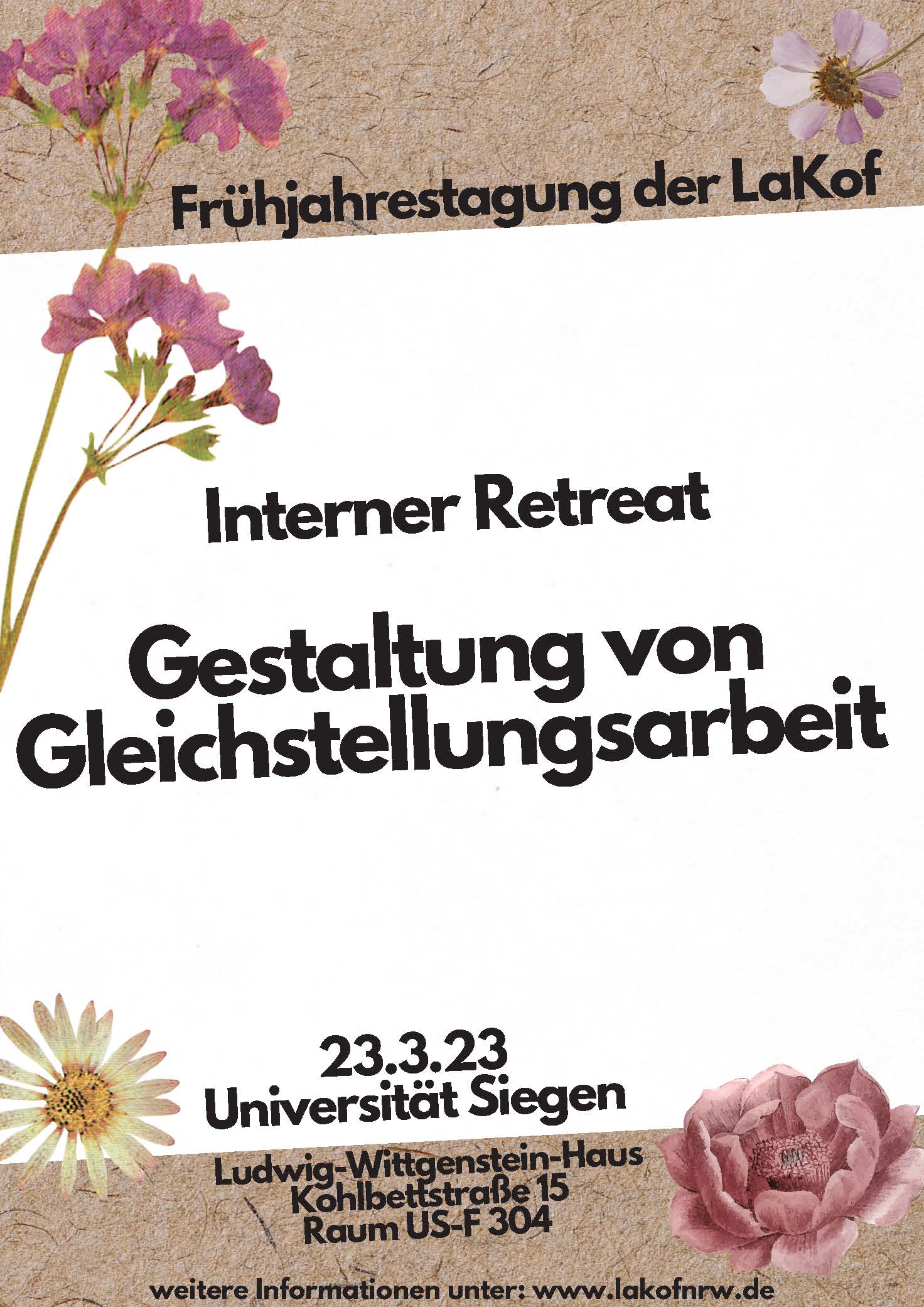 Frühjahrestagung der LaKof NRW 2023